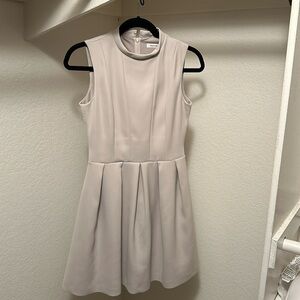 Cream skater dress